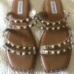 Steve Madden flat sandals, size 8.5